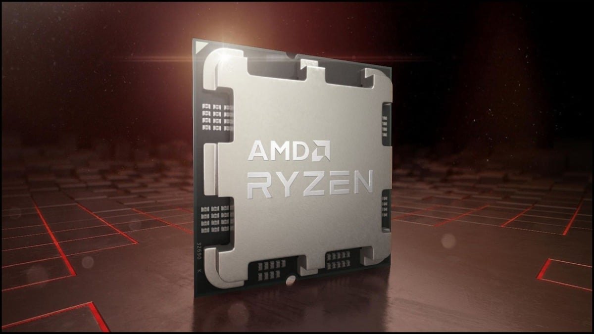 IHS AMD Ryzen AM5, visuel marketing constructeur.