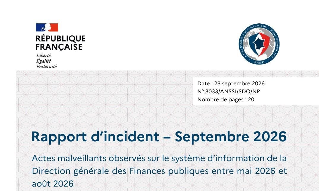 Piratage de la DGFiP : le rapport de l'ANSSI décrit une attaque sans sophistication