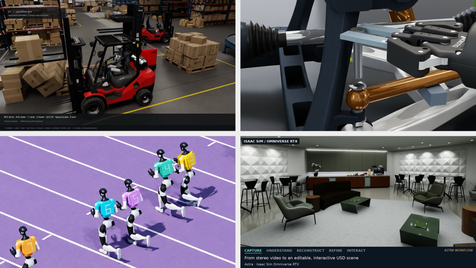 Omniverse : NVIDIA montre des agents qui construisent des simulations et les font vérifier