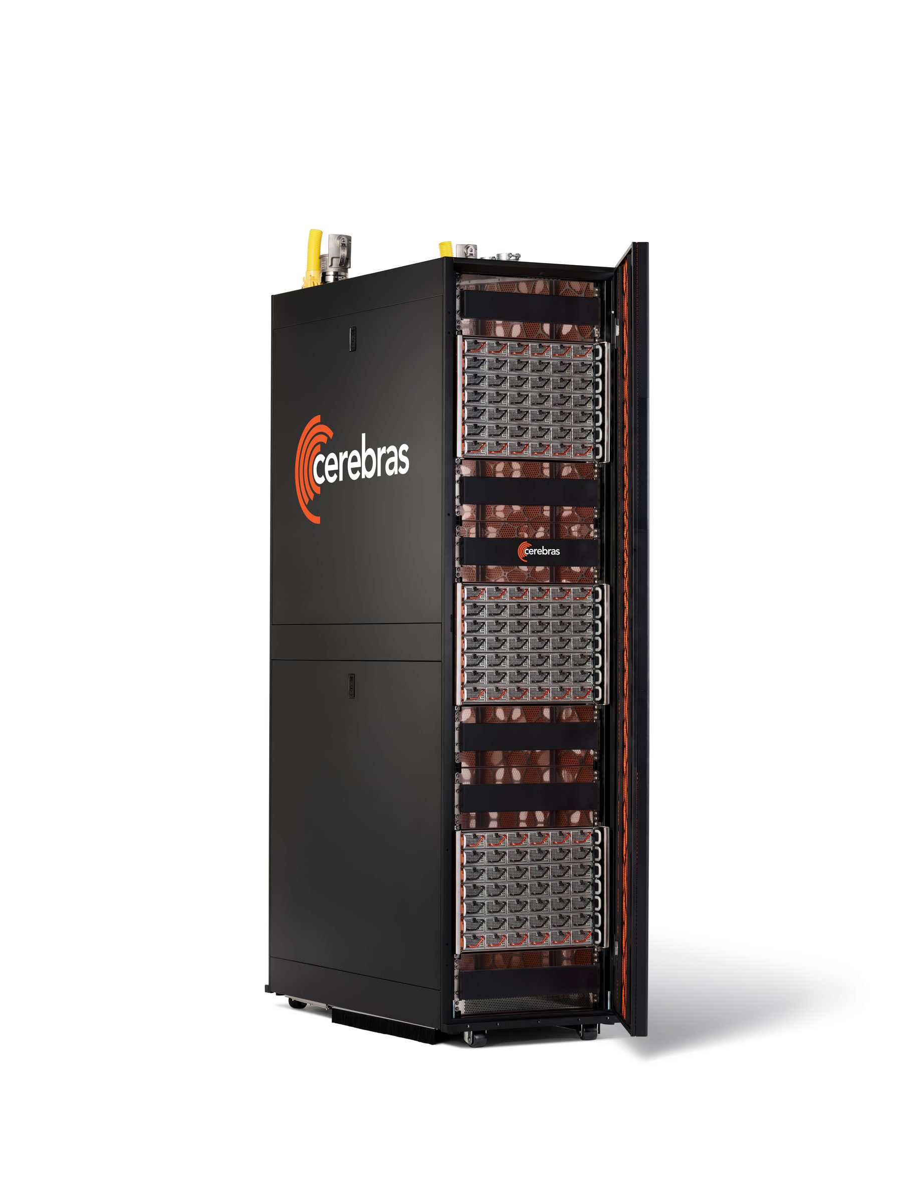 Cerebras CS-4, face avant, porte ouverte